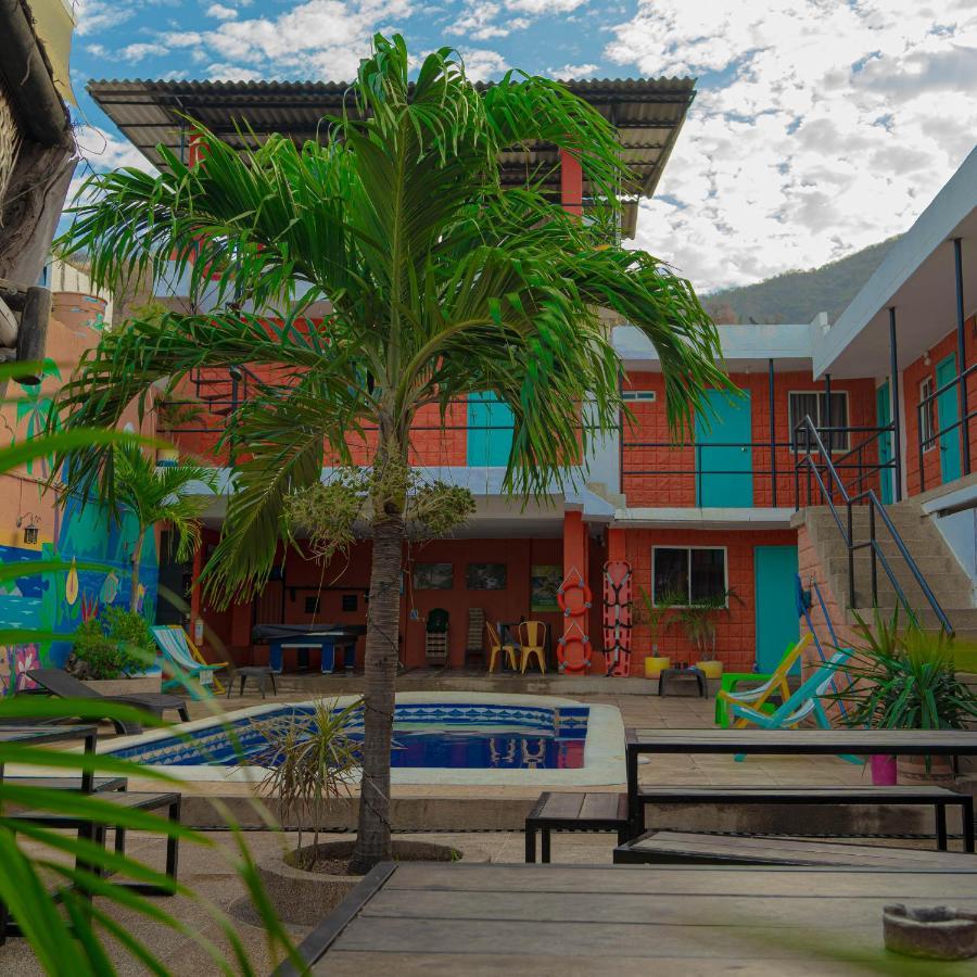 Hostel Nirvana Taganga Bagian luar foto