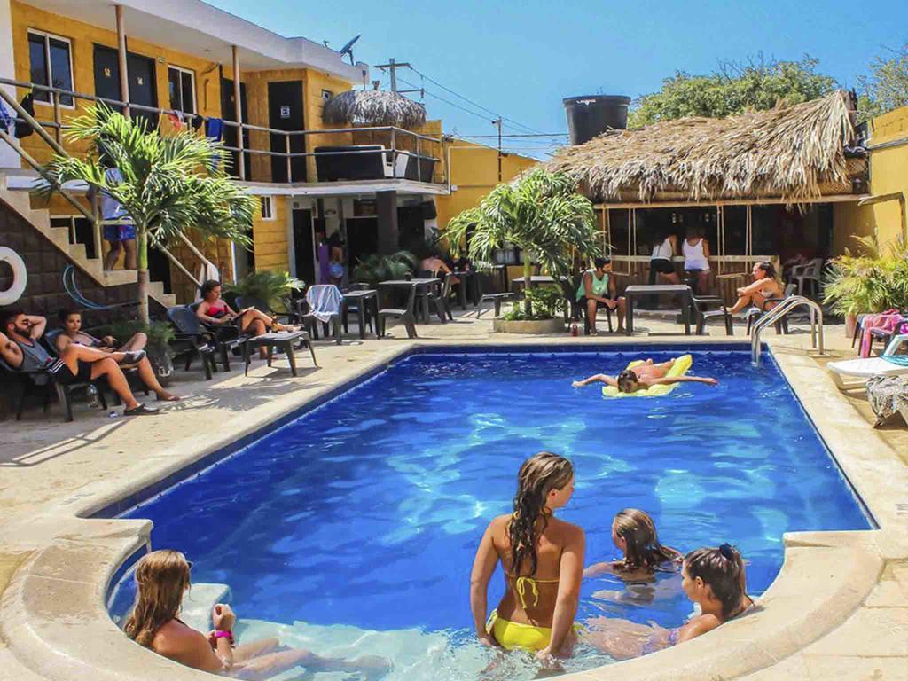 Hostel Nirvana Taganga Bagian luar foto